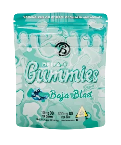 Buy Baked Bags Gummies – Baja Blast