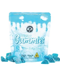 Buy Baked Bags Gummies – Blue Cotton Candy Australia