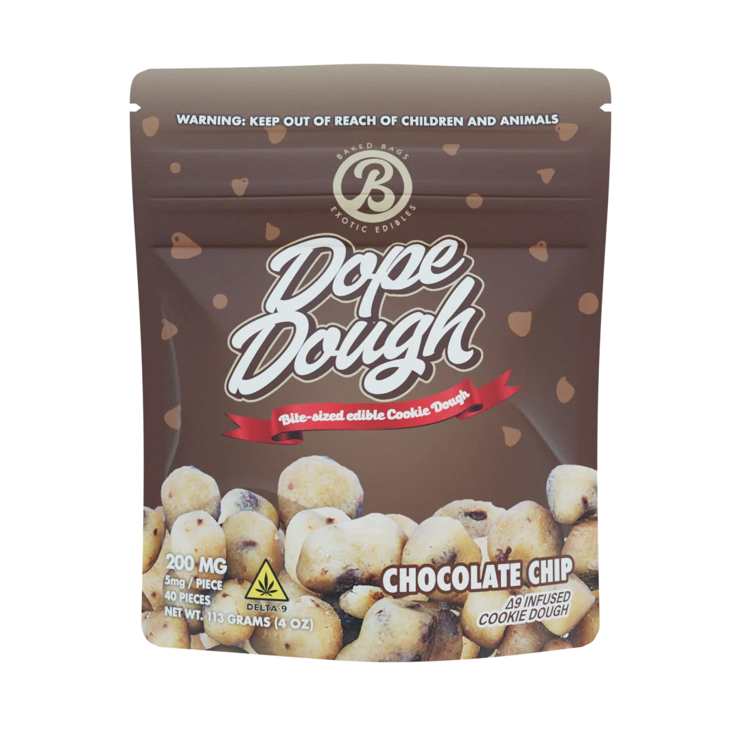 Baked Bags Dope Dough – Chocolate Chip