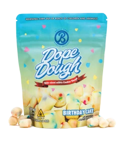 Baked Bags Dope Dough – Birthday Cake
