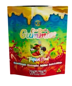 Buy Baked Bags Tropical Blend Live Rosin Gummies