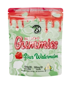 Baked Bags Gummies – Sour Watermelon