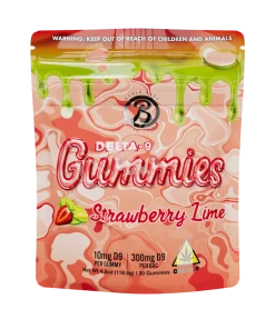 Buy Baked Bags Gummies – Strawberry Lime