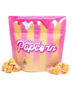 Baked Bags Infused Popcorn – Strawberry